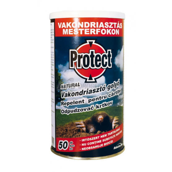 PROTECT ODPUDZOVAČ KRTKOV GULIČKY 50KS/1KRABIČKA
