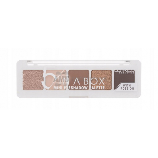 Catrice 5 In A Box Mini Eyeshadow Palette, odtieň 010 Golden Nude Look