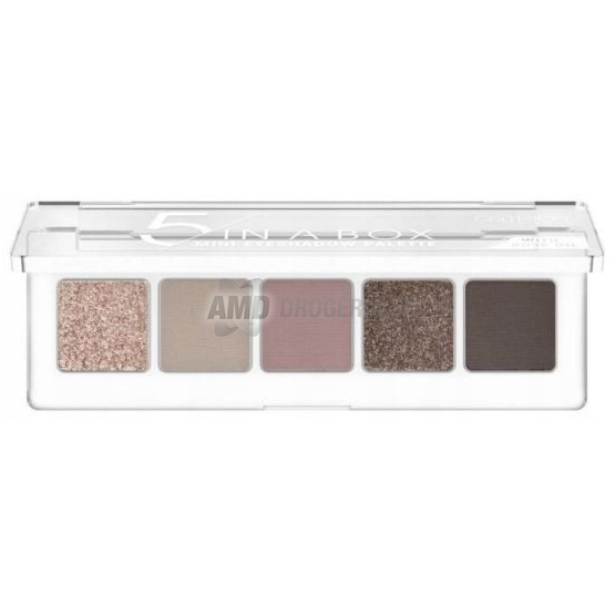 Catrice 5 in a Box Mini paletka očných tieňov 020 Soft Rose Look, 4 g
