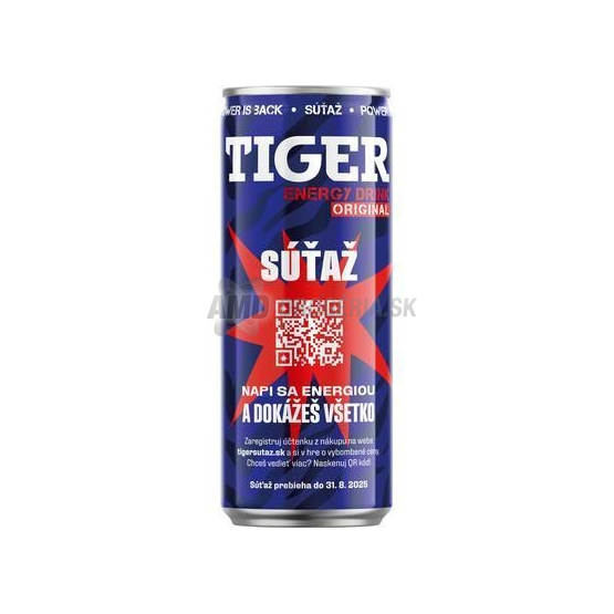Tiger Energy Drink Original, 250 ml
