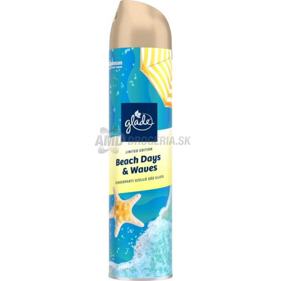GLADE OSVIEŽOVAČ VZDUCHU BEACH DAYS & WAVES 300 ML