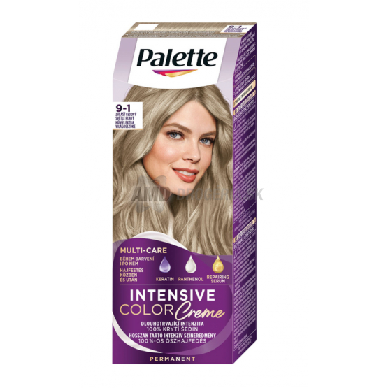 PALETTE COLOR CREME 9-1 ZVLAŠŤ ĽADOVÝ SVETLOPLAVÝ 