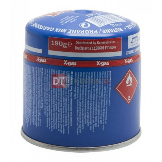 X-gas Plynová kartuša Propane/Butane Mix, 190 g