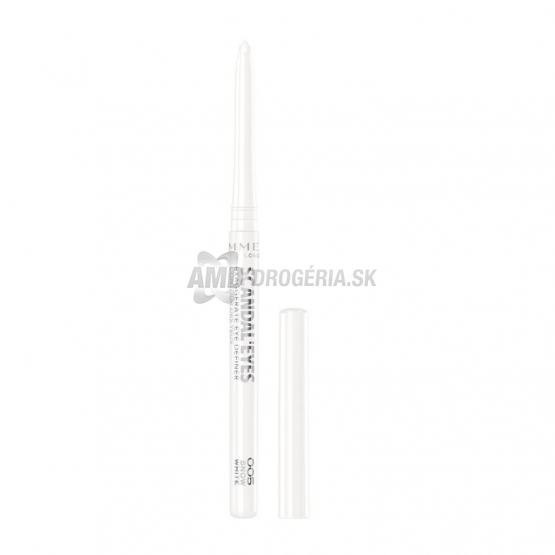 Rimmel Scandaleyes Exaggerate Eye Definer ceruzka na oči, 005 Snow White