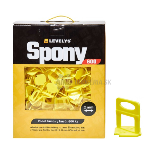 LEVELYS SPONY 2MM 600KS 