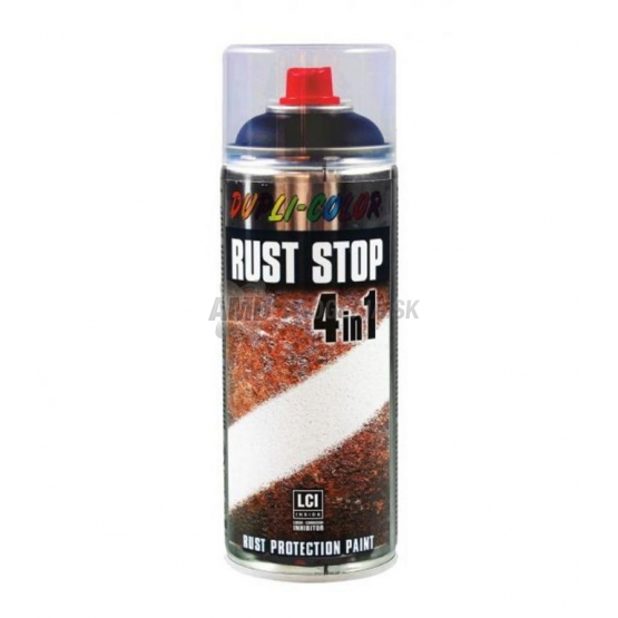 Dupli-Color Rust Stop 4v1 RAL 3000 ohnivá červená, sprej, 400 ml