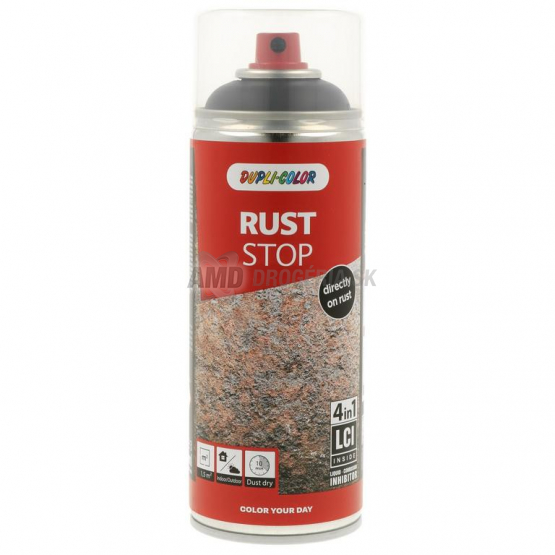 Dupli-Color Rust Stop 4v1 Iron Mica/kováčska, 400 ml, čierna