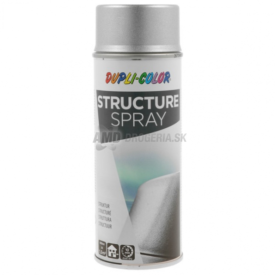 Dupli-Color sprej Efekt Štruktúra 400 ml, strieborný