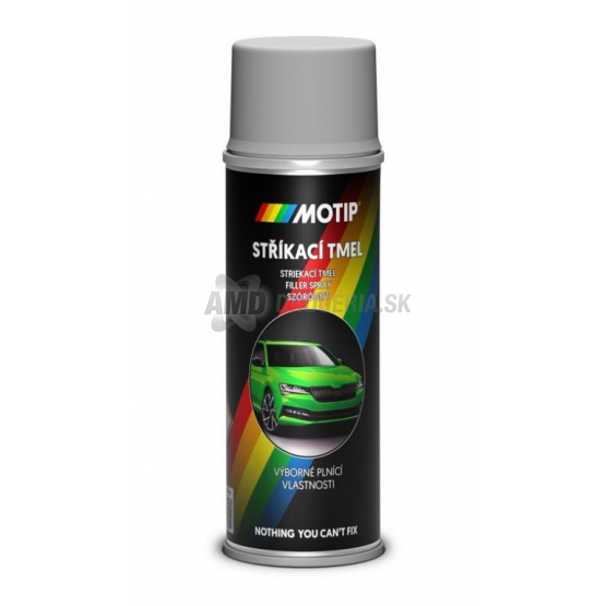 Motip striekací tmel Filler Spray, sivý, 200 ml