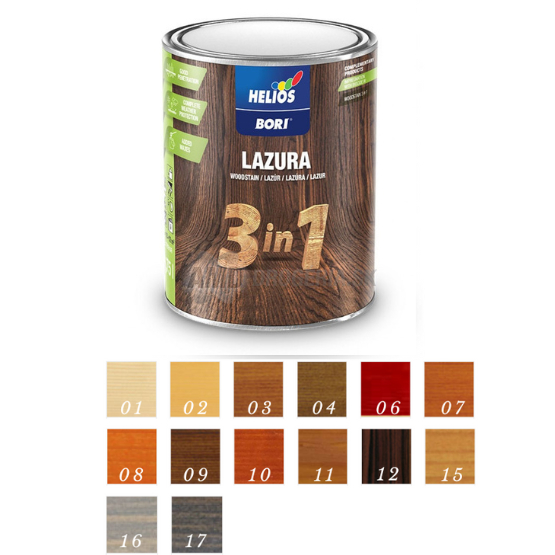BORI LAZÚRA 3V1  2 BOROVICA 0,75L
