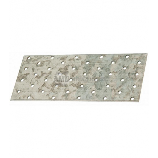 W-TS perforovaná tesárska spojovacia platňa, 120 x 300 mm