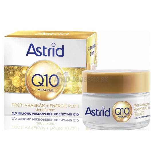 ASTRID KRÉM Q10 MIRACLE PROTI VRÁSKAM DENNÝ 50ML 