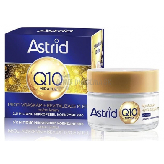 ASTRID KRÉM Q10 MIRACLE 50 ML NOČNÝ