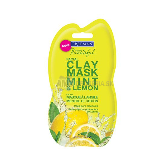 FREEMAN MASKA MATA + CITRÓN 15 ML