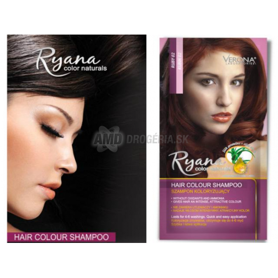 RYANA ŠAMPÓN NA VLASY SÁČOK 02 NATURAL RUBIN 35 ML