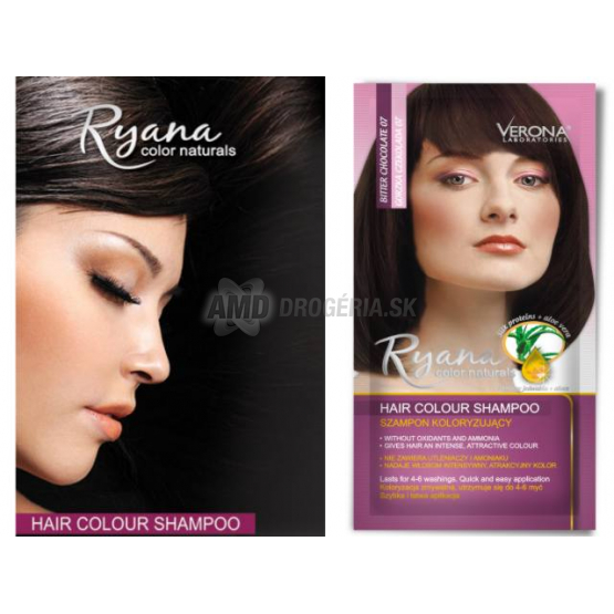 RYANA ŠAMPÓN NA VLASY SÁČOK 07 NATURAL B. CHOCOLATE 35 ML