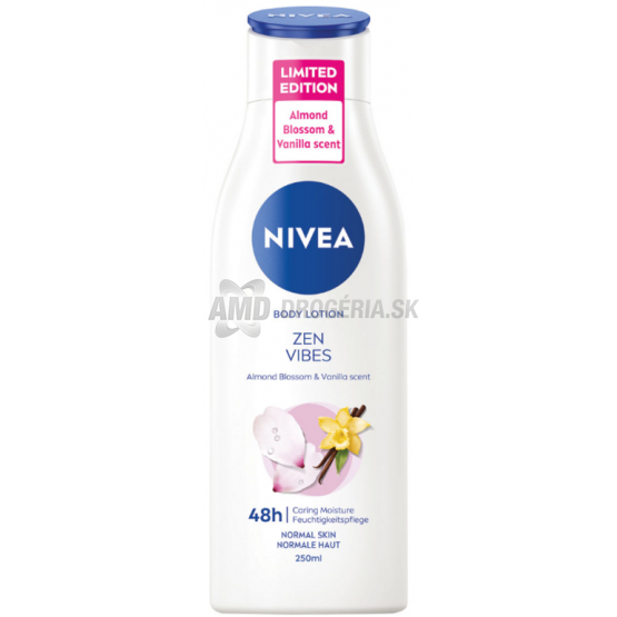 NIVEA TELOVÉ MLIEKO ZEN VIBES 250ML