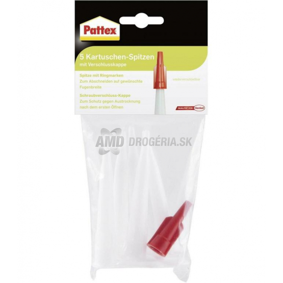 Pattex Náhradné špičky na kartuše, 5 ks
