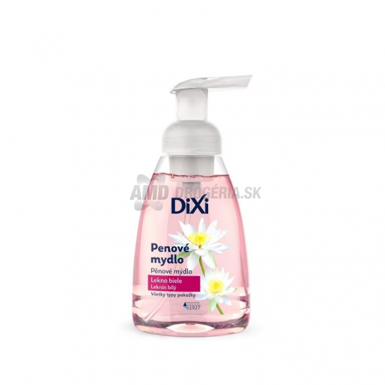 DiXi Penové tekuté mydlo Lekno biele, 500 ml