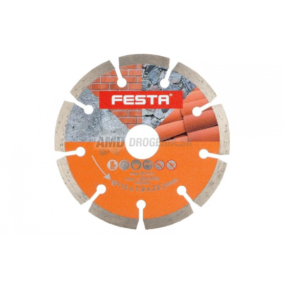 Festa Diamantový kotúč segmentový, 125 mm