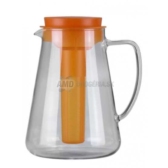 TESCOMA DŽBÁN TEO  S VYLÚHOVANÍM A CHLADENÍM ORANŽOVÁ 2,5L