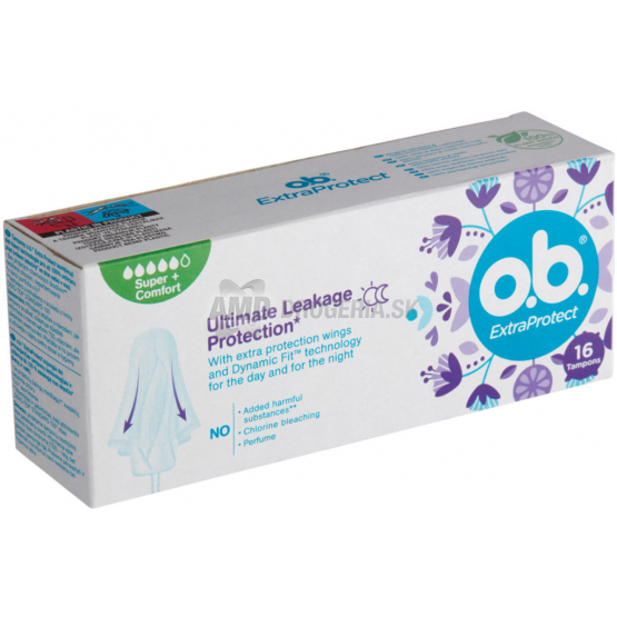 O.B.TAMPÓNY  EXTRA PROTECT SUPER PLUS 16KS