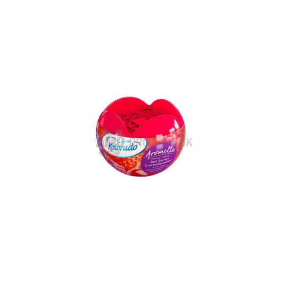 Kolorado Aromella osviežovač vzduchu guličky Red Fruit, 150 g