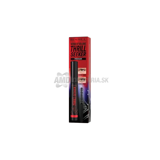 RIMMEL RIASENKA WONDER´VOLUME THRILL SEEKER PITCH BLACK 8ML