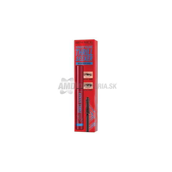 RIMMEL RIASENKA WONDER´VOLUME THRILL SEEKER WATERPROOF BLACK 8ML