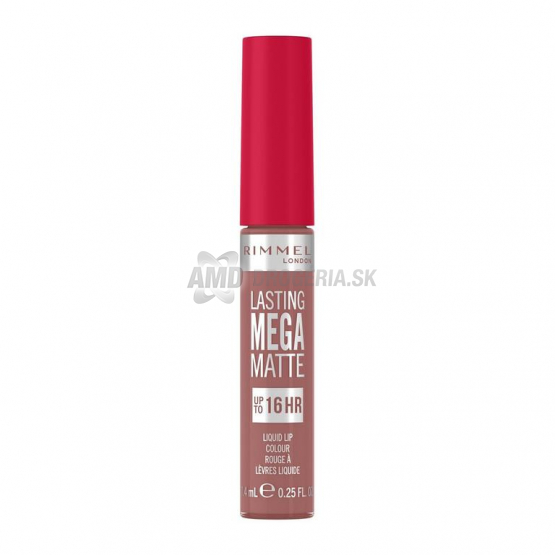 Rimmel Lasting Mega Matte 16H tekutý rúž 709 Strapless, 7,4 ml