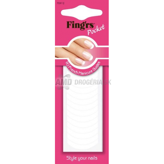 ŠABLÓNA NA FRANCÚZSKU MANIKÚRU