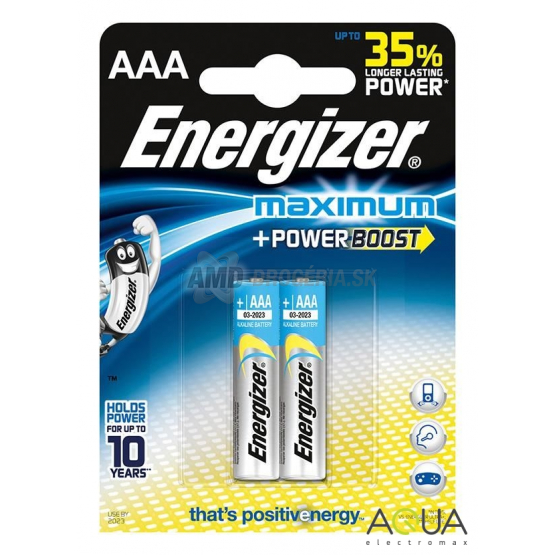 ENERGIZER BATÉRIE MAXIMUM TUŽKA AAA/2 2 KS LR03