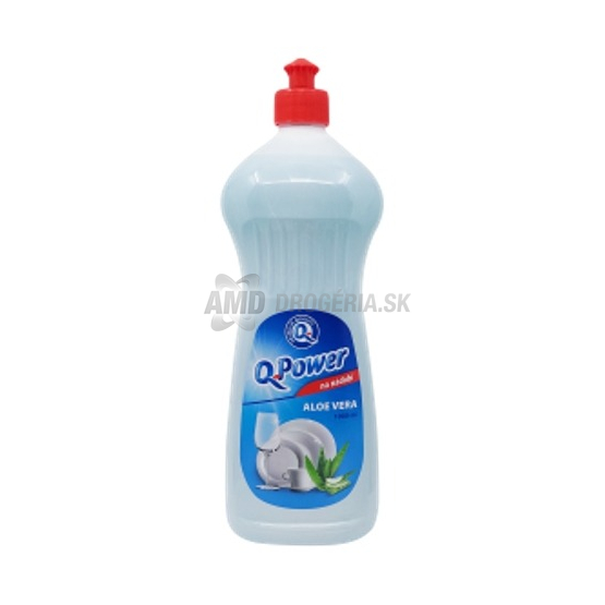 Q-Power Prostriedok na riad Aloe Vera, 1 l