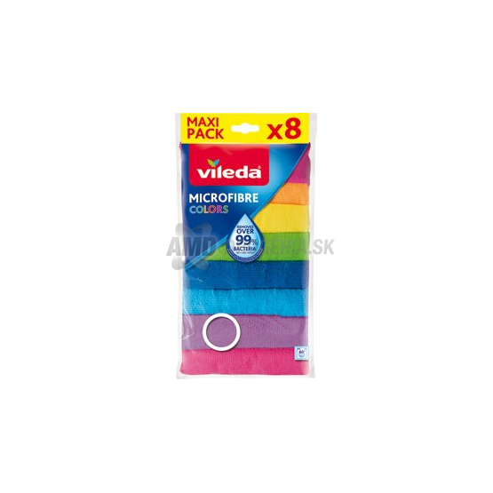 VILEDA MIKROUTIERKA 8KS COLORS