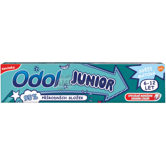 ODOL ZUBNÁ PASTA JUNIOR 6-12 ROKOV  50ML