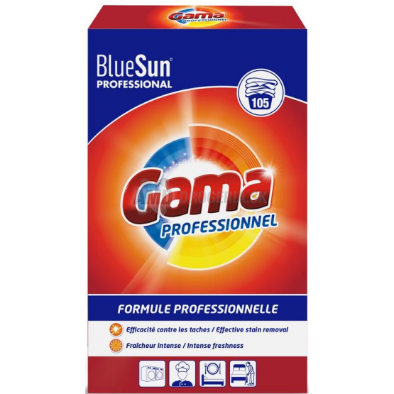 Gama Professionnel Regular prací prášok, 6,825 kg / 105 praní