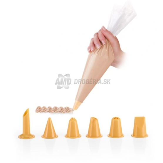 TESCOMA DELICIA ZDOBIACE VRECKO 30CM 10KS 6 TRYS