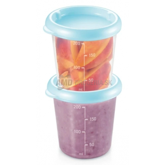 TESCOMA PAPU PAPI DÓZA MODRÁ 200ML 2KS 