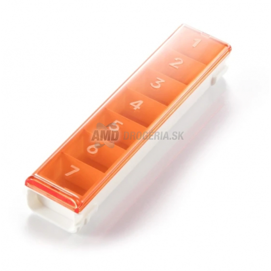 TESCOMA PRESTO DÁVKOVAČ NA LIEKY ORANŽOVÝ