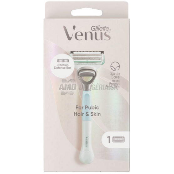 GILLETTE VENUS PUBLIC HAIR & SKIN STROJČEK +1KS HLAVICA