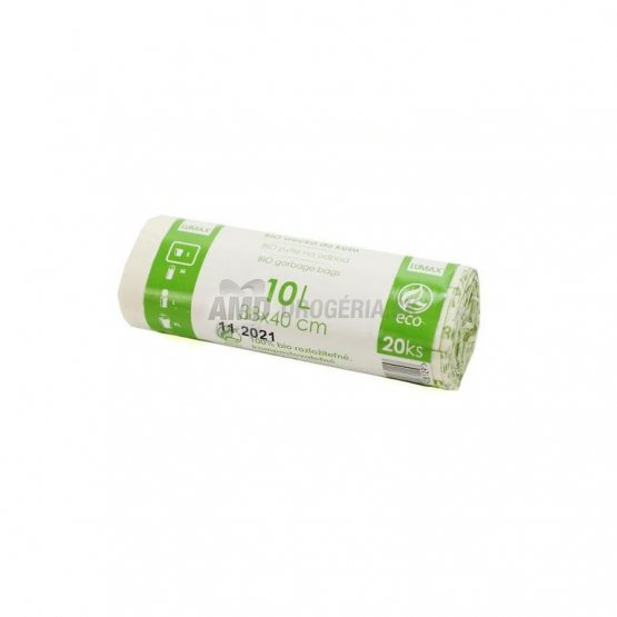 Lumax BIO vrecia do koša, 10 l, 38×40 cm, 20 ks