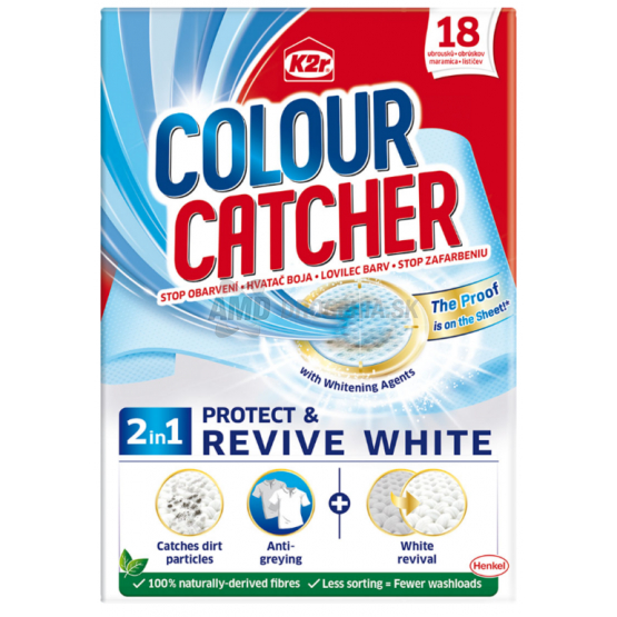 K2R COLOR CATCHER WHITE  2 IN 1  18KS