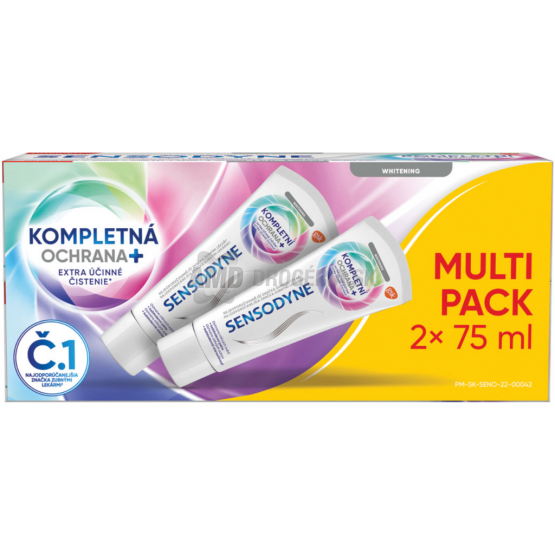 SENSODYNE ZUBNÁ PASTA KOMPLETNÁ OCHRANA + WHITENING 2 X 75ML