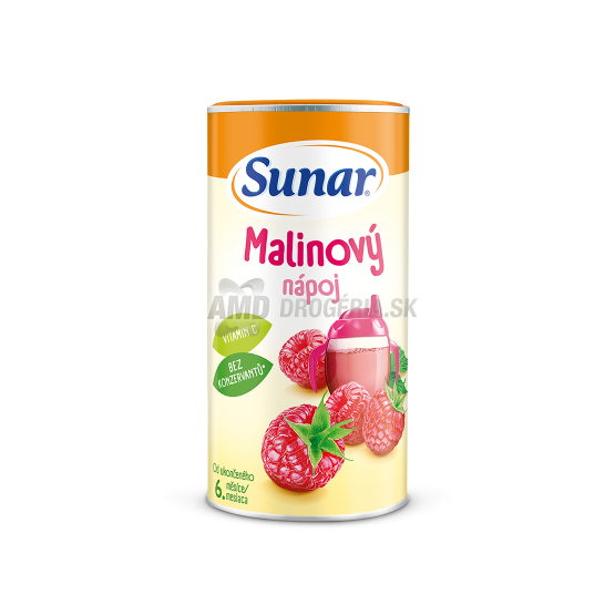 SUNAR ROZPUSTNÝ NÁPOJ MALINOVÝ 200G