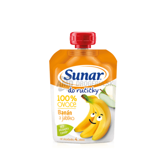 SUNAR DO RUČIČKY BANÁN A JABLKO 100G