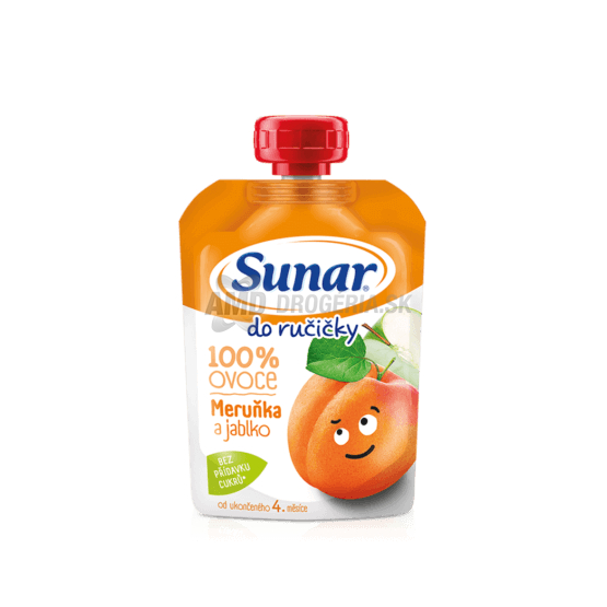 SUNAR DO RUČIČKY MARHUĽA A JABLKO 4+ 100G