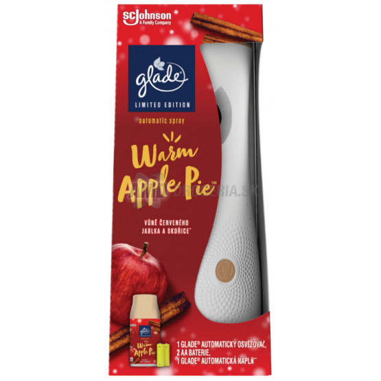 GLADE AUTOMATICKÝ OSVIEŽOVAČ VZDUCHU STROJČEK WARM APPLE PIE 269ML