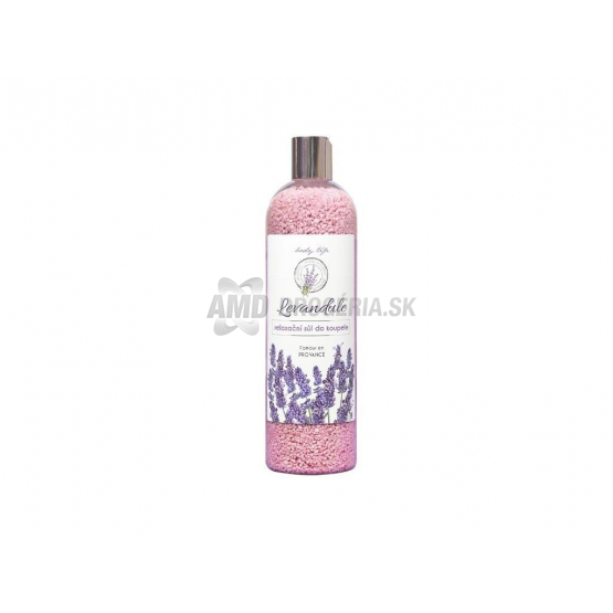 Body Tip Premium Soľ do kúpeľa Levanduľa, 500 g