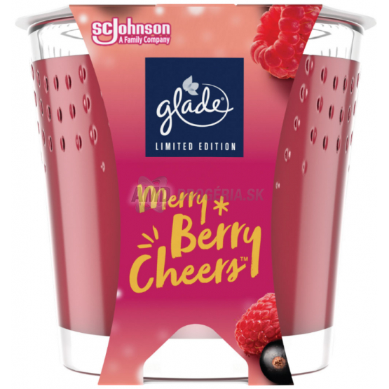 GLADE SVIEČKA MERRY BERRY CHEERS 129G 