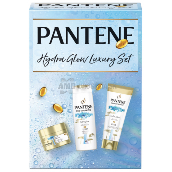 KAZETA PANTENE HYDRA GLOW ŠAMPÓN 300ML + BALZÁM 200ML + MASKA 160ML